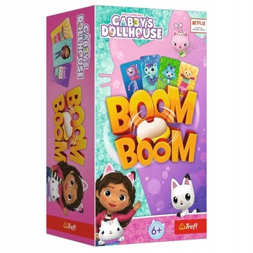 ДИНАМИЧЕСКАЯ СЕМЕЙНАЯ АРКАДНАЯ ИГРА BOOM BOOM GABBY'S DOLLHOUSE CUBES