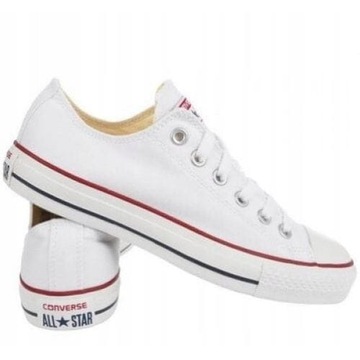 CONVERSE CHUCK TAYLOR ALL STAR BIAŁE TRAMPKI BUTY M7652 R.36,5