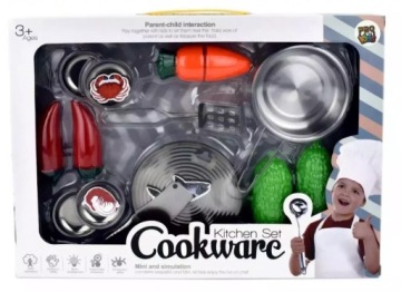 Zestaw kuchenny metalowy 2