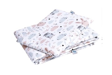 Komplet pościeli do wózka poduszka 25x35 kołderka 55x75 bawełna 100%