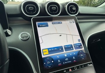 Mercedes Klasa C W206 Kombi 2.0 220d 200KM 2022 Mercedes-Benz Klasa C 220D FullLed Alu Kamera Virtual Ambiente Navi Serwis, zdjęcie 27