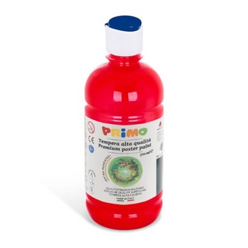 PRIMO - Farba plakatowa 500ml CIEMNY CZERWONY