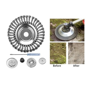 Триммерная головка Кусторез из стальной проволоки Старый 8 дюймов