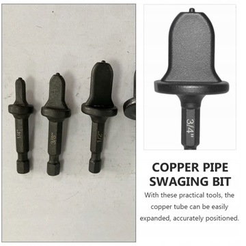 Расширитель медных труб, сантехнические инструменты, развальцовка, 5 шт.