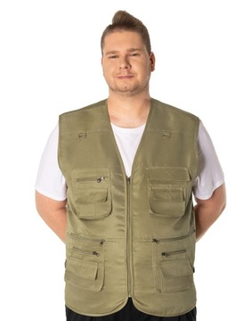 Duża Kamizelka Męska Bezrękawnik Serdak MK05-3 8XL