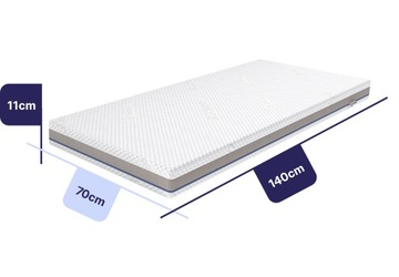 Матрас для кроватки Rucken BASIC 140x70 - Тенсел, 2в1