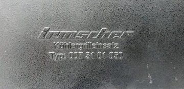 Opel Zafira B имитация решетки Irmscher тюнинг без шильдика - оригинал!