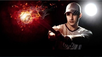 Kij BASEBALLOWY Aluminiowy 34 Cali NIEBIESKI