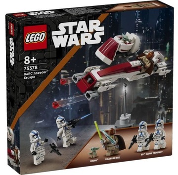 LEGO STAR WARS - UCIECZKA NA ŚMIGACZU BARC NR 75378
