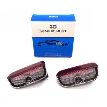 VW Passat B6, B7, CC - Projektor Logo do drzwi LED 2szt