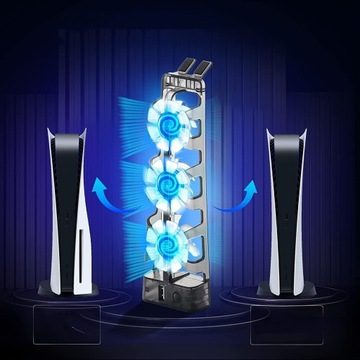 ОХЛАЖДАЮЩИЙ ВЕНТИЛЯТОР PS5, ВНЕШНЕЕ ОХЛАЖДЕНИЕ