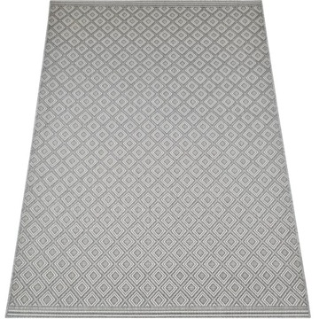 NOWOCZESNY BOHO DYWAN SZNURKOWY TKANY PŁASKO ZEWNĘTRZNY TARAS BALKON 80x150
