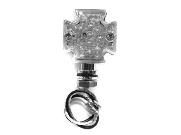 УКАЗАТЕЛИ ПОВОРОТА МИГАЮЩИЕ ХРОМИРОВАННЫЕ СВЕТОДИОДНЫЕ ИНДИКАТОРЫ