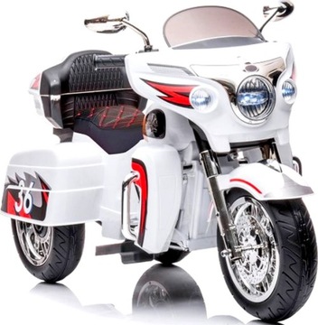 MOTOR ELEKTRYCZNY 3 KOŁOWY 12V MOC 90W KLUCZYK