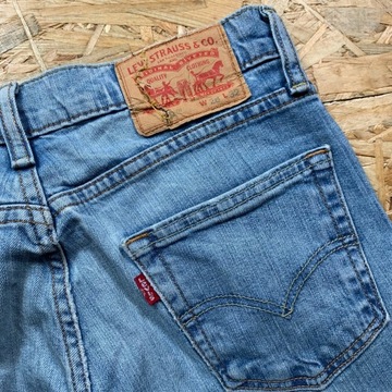 Spodnie LEVIS 514 28x32 Męskie Jeans Dżins zwężane