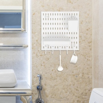 Перфорированная панель для настенного монтажа.