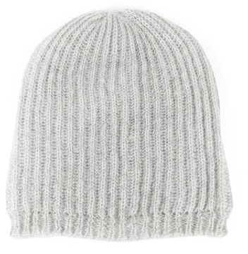 Szaleo czapka Silver casual błysk DŁUGA cz13039-9