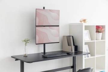Вертикальный настольный держатель 2xLCD макс. 32 дюйма 8 кг,