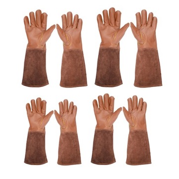 1 пара кожаных садовых перчаток.