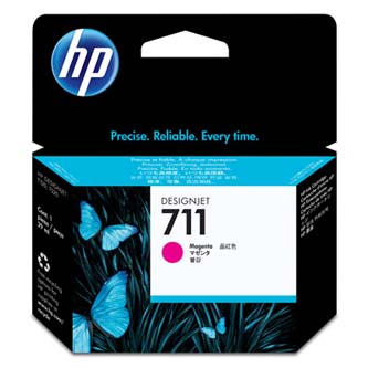 HP oryginalny ink / tusz CZ131A, HP 711, magenta, 29ml,