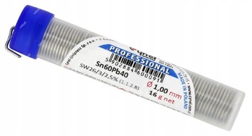 POPULARNY CYNEL 1mm FIOLKA 16g JAKOŚĆ TOPNIK FLUX