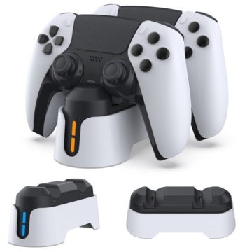 Ładowarka do Padów PS5 Podwójna Stacja Ładująca Dokująca Pad PS5 LED Dobe