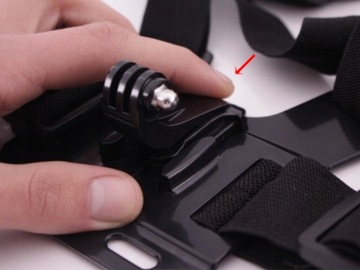 UCHWYT SZELKI DO GO PRO KAMER SPORTOWYCH NA KLATKĘ