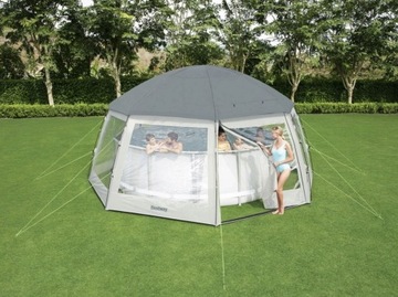 Покрытие для бассейна с джакузи, беседкой, павильоном, 58612