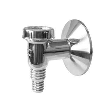 Syfon pralkowy 32mm chrom natynkowy Karlak SYF040