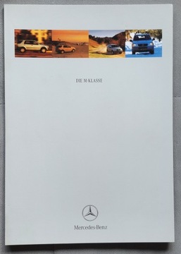 Prospekt Mercedes M Klasse W163 7 / 1998