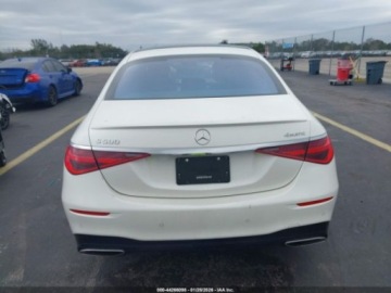 Mercedes Klasa S W223/V223 2022 Mercedes-Benz Klasa S 580 4Matic 2022 4.0 Benzyna 496KM, zdjęcie 4