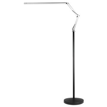 Lampa zabiegowa led All4light lashes line 2 srebrna ze statywem