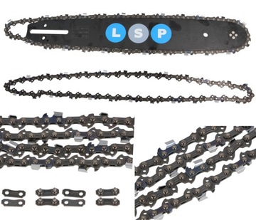 PROWADNICA Z ŁAŃCUCHEM 35 CM 3/8 1,3 PIŁY PARTNER HUSQVARNA 2 ŁAŃCUCHY