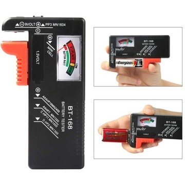 АНАЛОГОВЫЙ ТЕСТЕР ДЛЯ БАТАРЕЙ AA ​​AAA R14 R9