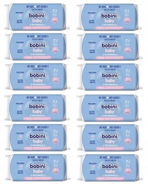 Chusteczki nawilżane Bobini Baby 12 szt.