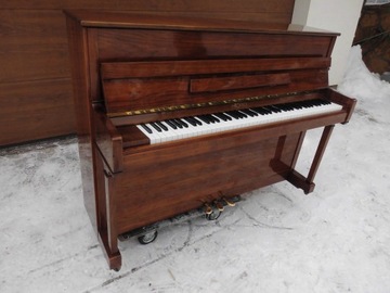 PIANINO KOREA** ROYALE U115 ** BRĄZ POLIESTER LATA 90