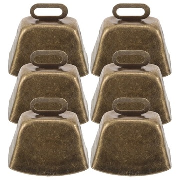 Старый металлический коровий колокольчик