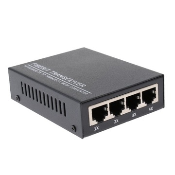 Gigabitowy konwerter mediów, 10/100Base T