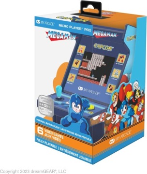Ретро мини портативная консоль Mega Man MICRO PLAYER PRO