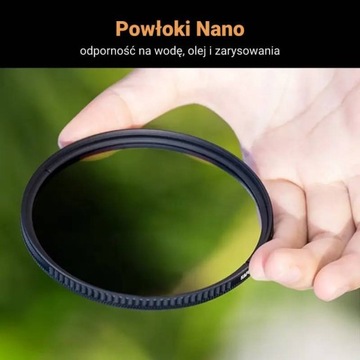 Серый полуфильтр K&F Concept Nano X GND8 Soft 55 мм