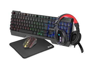 TRACER MAMOOTH KLAWIATURA GAMINGOWA MYSZ SŁUCHAWKI