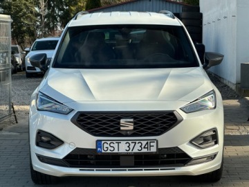Seat Tarraco SUV Plug-In 1.4 e-HYBRID 245KM 2021 SEAT TARRACO FR*E-Hybrid*PLUG-IN*245 KM*SERWIS ASO*GWARANCJA 12 MC*VAT 23*, zdjęcie 2