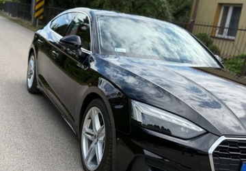 Audi A5 F5 2022 Audi A5 Sportback 1WL ASO Salon PL FV23 CarPlay Android Kamera Czujniki, zdjęcie 36