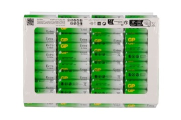 Щелочные батарейки AA R6 40 шт. GP Extra G-tech