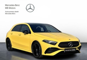 Mercedes Klasa A W177/V177 Hatchback Facelifting 1.3 200 163KM 2023 Mercedes-Benz Klasa A SalonPL AMG Line Kamera 360 Head-Up Multibeam Pamiec, zdjęcie 6