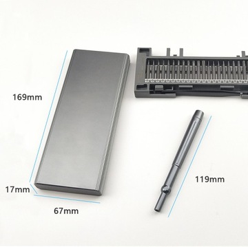 НАБОР ТОЧНЫХ ОТВЕРТОК, ОТВЕРТОК, БИТ RT0125 ДЛЯ ТЕЛЕФОНОВ 48в1