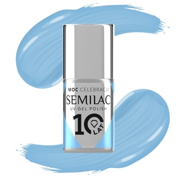 SEMILAC LAKIER HYBRYDOWY 000 LAZURE 7ml LIMITED