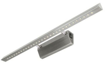 STRUHM Kinkiet łazienkowy nad lustro z włącznikiem RITON 6W 4K satyna 55cm
