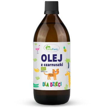 OLEJ Z CZARNUSZKI DLA DZIECI 100 ML NA ODPORNOŚĆ