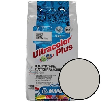 Fuga Ultracolor Plus 5 kg kolor 111 srebrny MAPEI